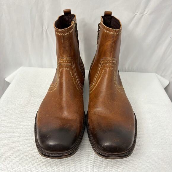 Roan by Bed Stu Mens Brown Leather Ankle Boots Size 13 main image 7